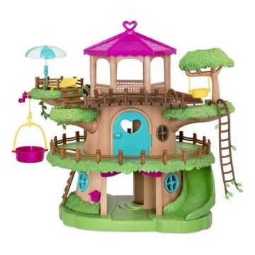 Li'l Woodzeez - Spielzeug-Set FAMILY TREEHOUSE Baumhaus