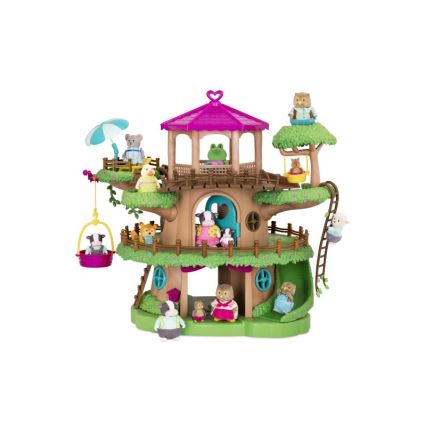 Li'l Woodzeez - Spielzeug-Set FAMILY TREEHOUSE Baumhaus
