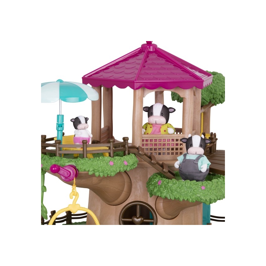 Li'l Woodzeez - Spielzeug-Set FAMILY TREEHOUSE Baumhaus