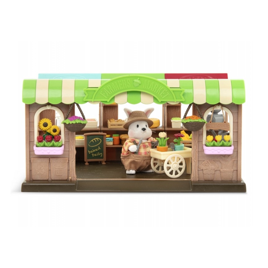 Li'l Woodzeez - Spielzeugset Bauernmarkt