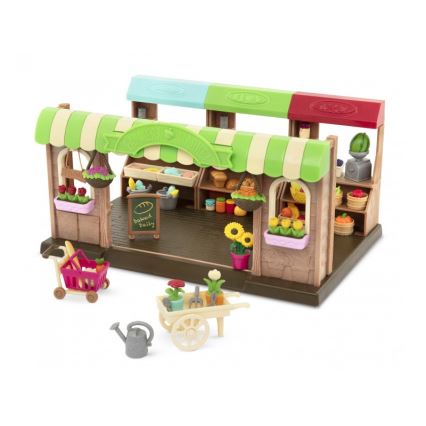Li'l Woodzeez - Spielzeugset Bauernmarkt