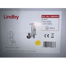 Lindby - Außenwandleuchte ERINA 1xE27/60W/230V IP44