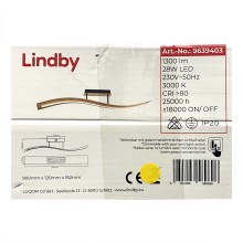 Lindby - Dimmbare LED-Aufbauleuchte LARISA LED/28W/230V