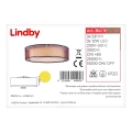 Lindby - Dimmbare LED-Deckenleuchte AMON 3xLED/12W/230V