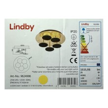 Lindby - Dimmbare LED-Deckenleuchte CASNI 5xLED/5W/230V