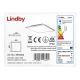 Lindby - Dimmbare LED-Deckenleuchte LIVEL LED/27W/230V + Fernbedienung
