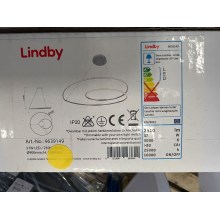 Lindby - Dimmbare LED-Hängeleuchte an Schnur LUCY LED/37W/230V
