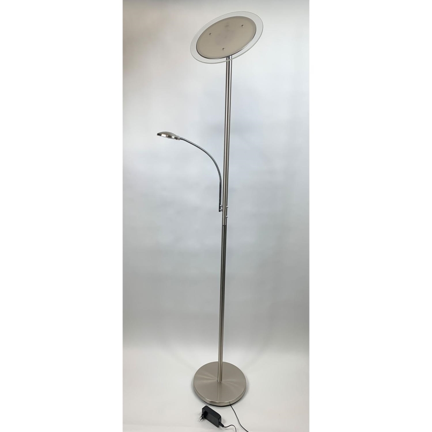 Lindby - Dimmbare LED-Stehleuchte MALEA LED/19W/230V + LED/5W/230V