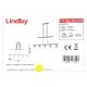 Lindby - Hängeleuchte an Schnur DELIRA 5xE14/40W/230V mattes Chrom