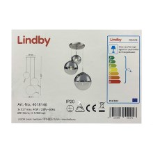 Lindby - Hängeleuchte an Schnur RAVENA 3xE27/40W/230V
