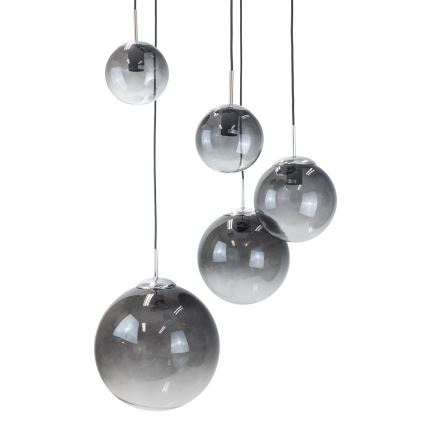 Lindby - Hängeleuchte an Schnur ROBYN 5xE27/40W/230V