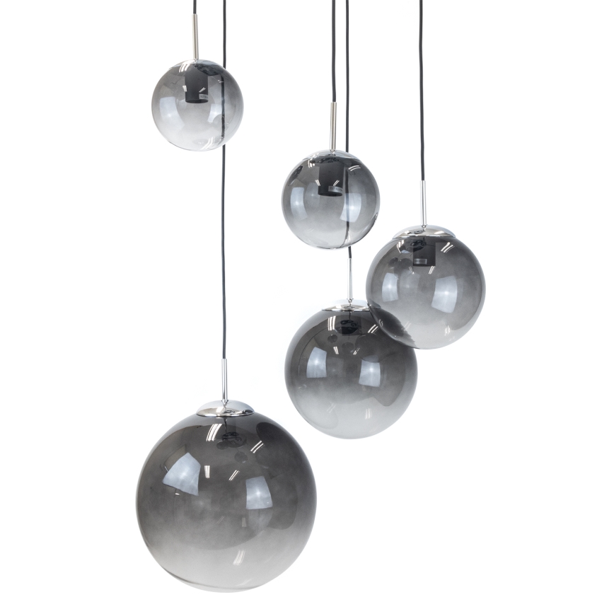 Lindby - Hängeleuchte an Schnur ROBYN 5xE27/40W/230V