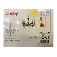 Lindby - Hängeleuchter an Kette KORA 5xE14/40W/230V