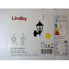 Lindby - LED-Außenwandleuchte mit Sensor LAVO LED/6,5W/230V IP44