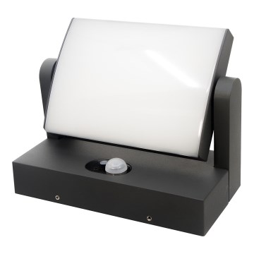 Lindby - LED Solar-Wandleuchte mit Sensor SHERIN LED/3,7W/7,4V 1800 mAh IP54