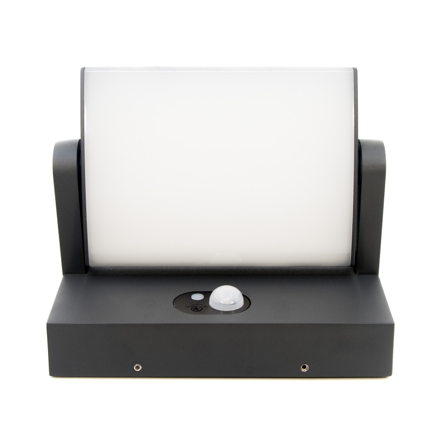 Lindby - LED Solar-Wandleuchte mit Sensor SHERIN LED/3,7W/7,4V 1800 mAh IP54