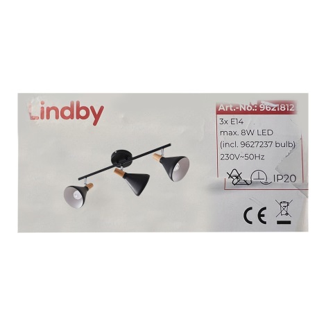 Lindby - LED-Strahler ARINA 3xE14/4W/230V