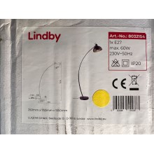 Lindby - Stehleuchte PHILEAS 1xE27/60W/230V