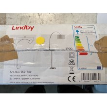 Lindby - Stehleuchte RAILYN 1xE27/60W/230V