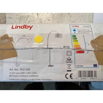 Lindby - Stehleuchte RAILYN 1xE27/60W/230V