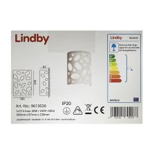 Lindby - Wandleuchte HANNI 1xE14/40W/230V