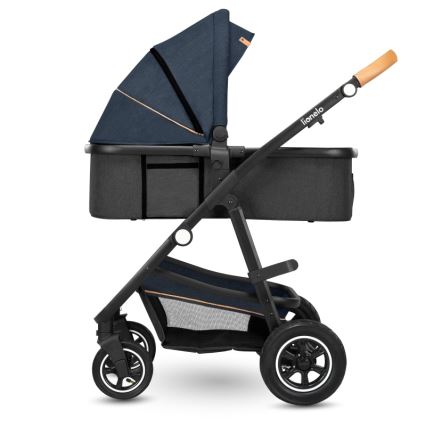 Lionelo - 2-in-1 Kombikinderwagen AMBER Navyblau