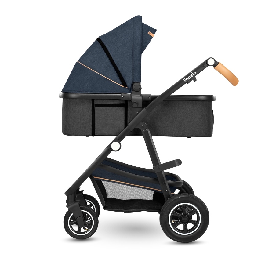 Lionelo - 2-in-1 Kombikinderwagen AMBER Navyblau