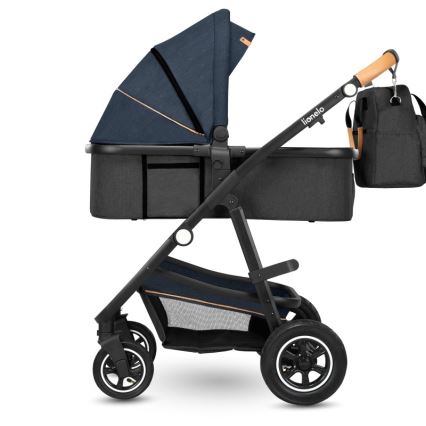 Lionelo - 2-in-1 Kombikinderwagen AMBER Navyblau