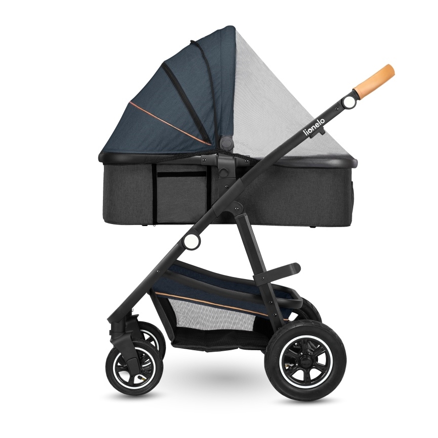 Lionelo - 2-in-1 Kombikinderwagen AMBER Navyblau