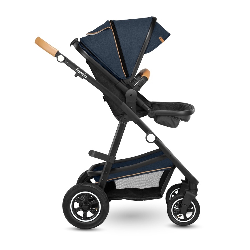 Lionelo - 2-in-1 Kombikinderwagen AMBER Navyblau