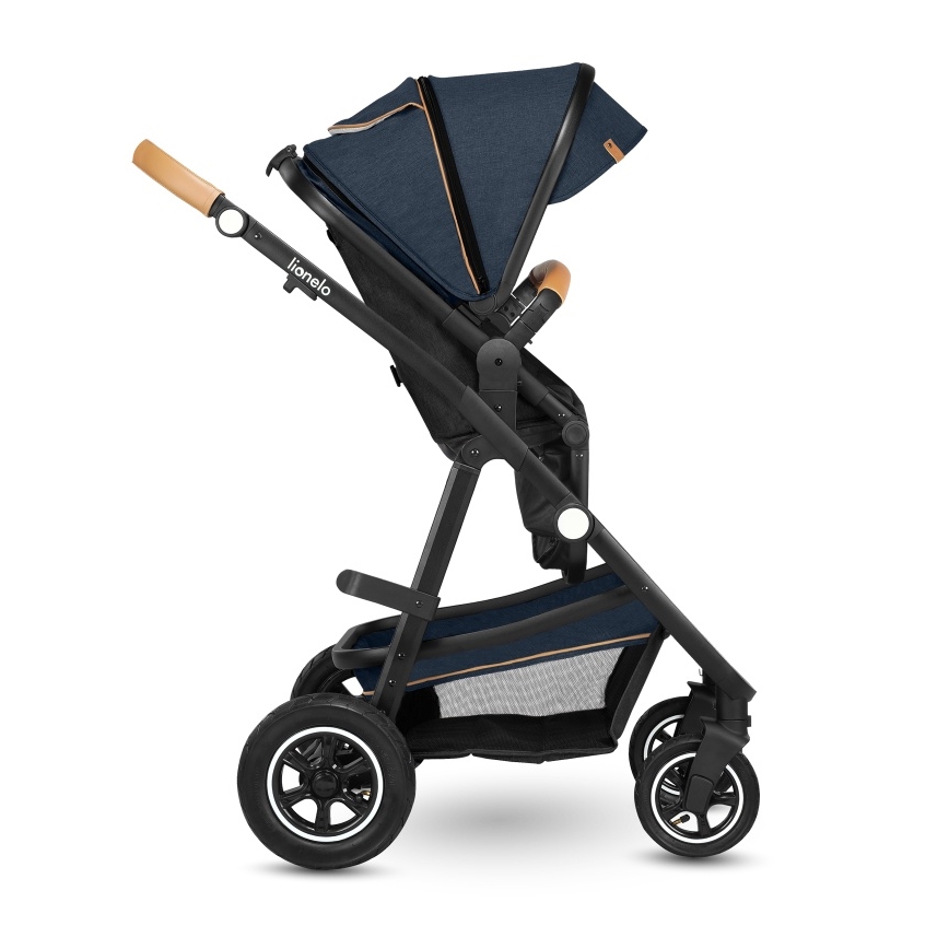 Lionelo - 2-in-1 Kombikinderwagen AMBER Navyblau