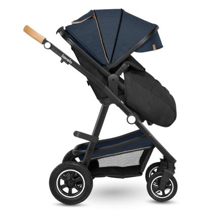 Lionelo - 2-in-1 Kombikinderwagen AMBER Navyblau