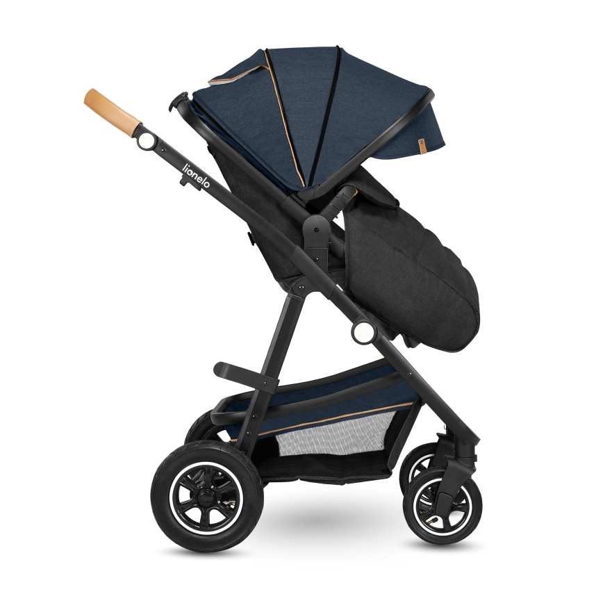 Lionelo - 2-in-1 Kombikinderwagen AMBER Navyblau