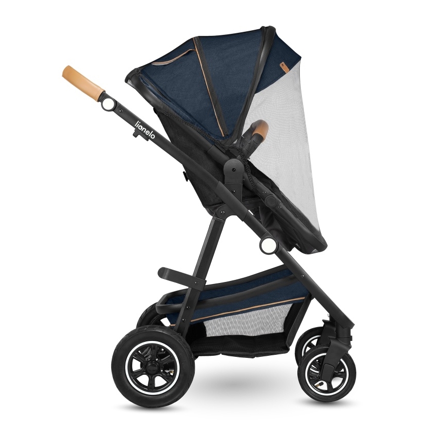 Lionelo - 2-in-1 Kombikinderwagen AMBER Navyblau
