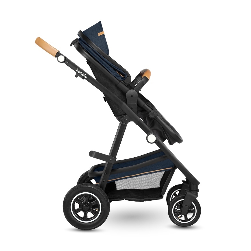 Lionelo - 2-in-1 Kombikinderwagen AMBER Navyblau