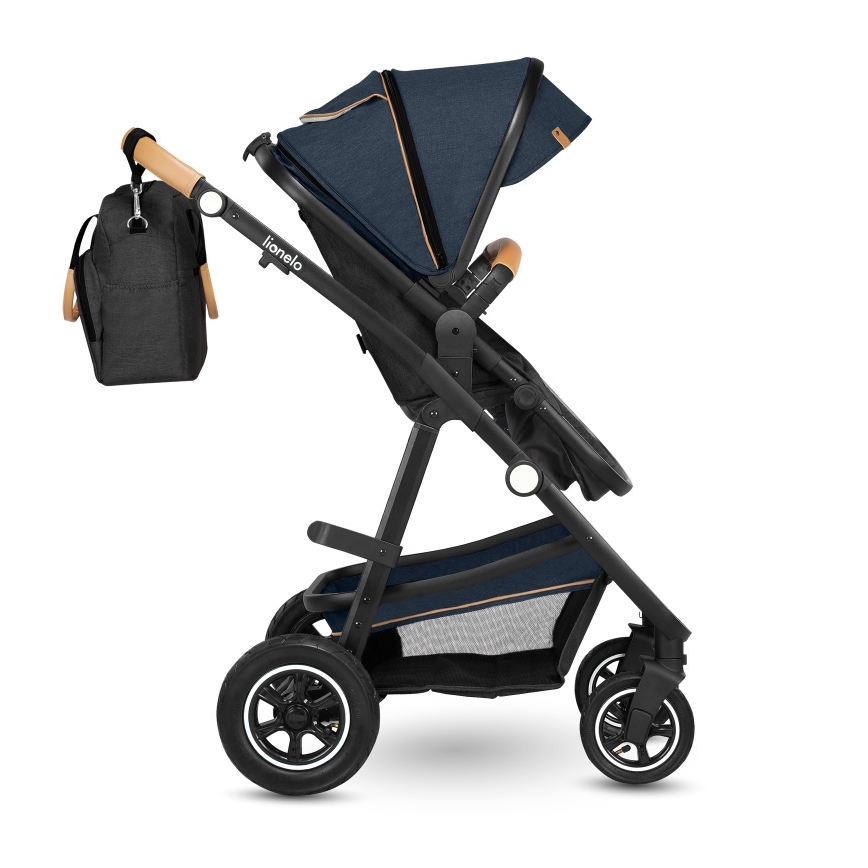 Lionelo - 2-in-1 Kombikinderwagen AMBER Navyblau