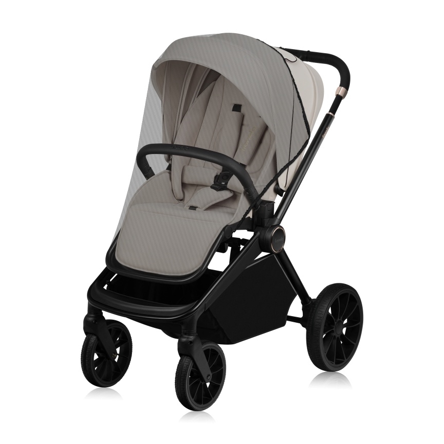 Lionelo - 2-in-1 Kombikinderwagen MIKA PLUS Beige Sand