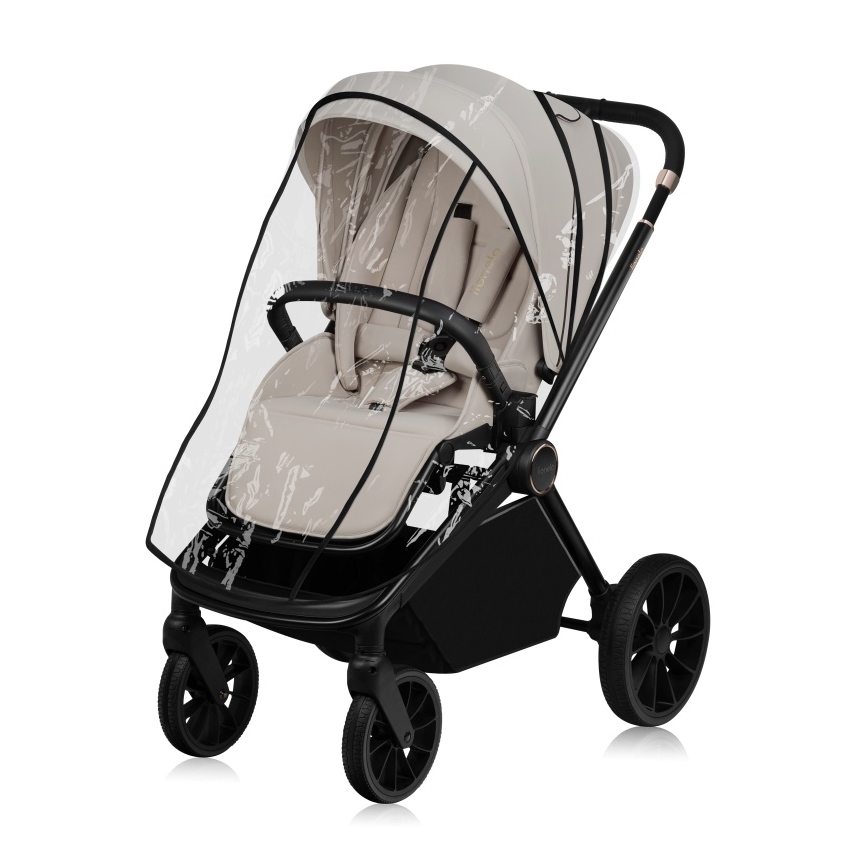 Lionelo - 2-in-1 Kombikinderwagen MIKA PLUS Beige Sand