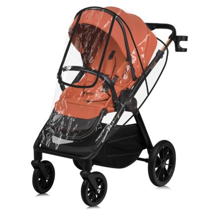 Lionelo - 3-in-1 Kombi-Kinderwagen LAYLA Brown Rust