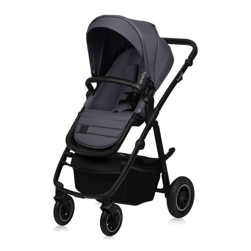 Lionelo - 3-in-1 Kombikinderwagen AMBER PLUS Grau Graphite