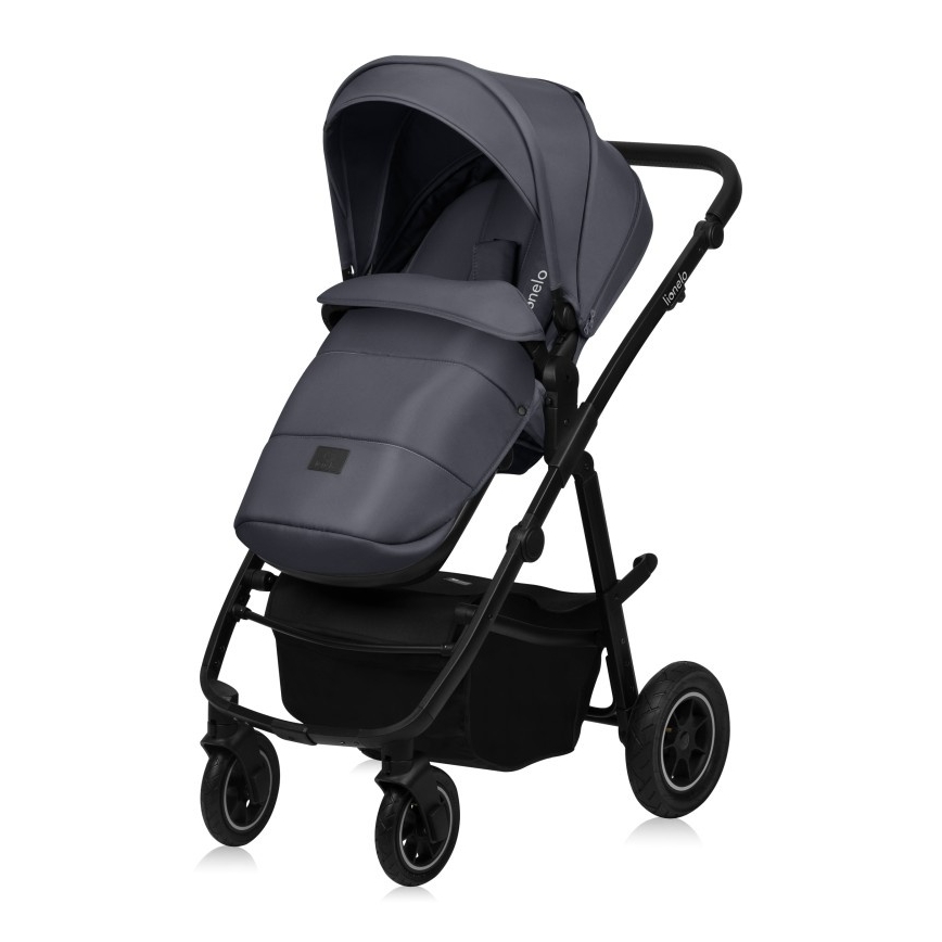 Lionelo - 3-in-1 Kombikinderwagen AMBER PLUS Grau Graphite
