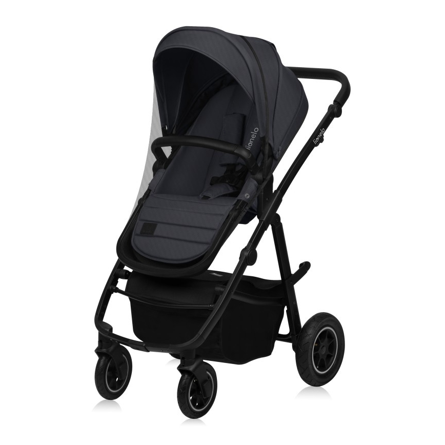 Lionelo - 3-in-1 Kombikinderwagen AMBER PLUS Grau Graphite
