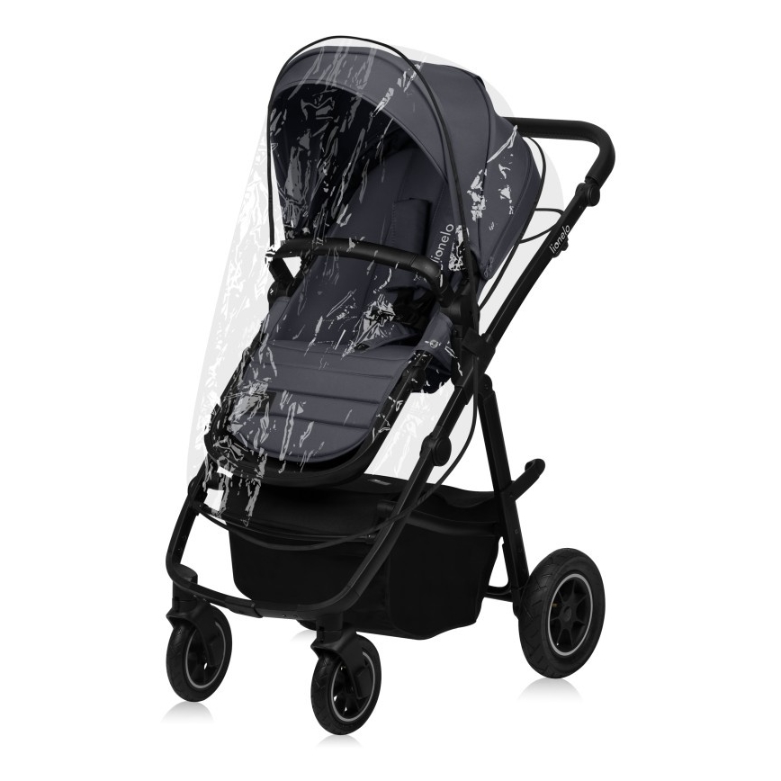 Lionelo - 3-in-1 Kombikinderwagen AMBER PLUS Grau Graphite