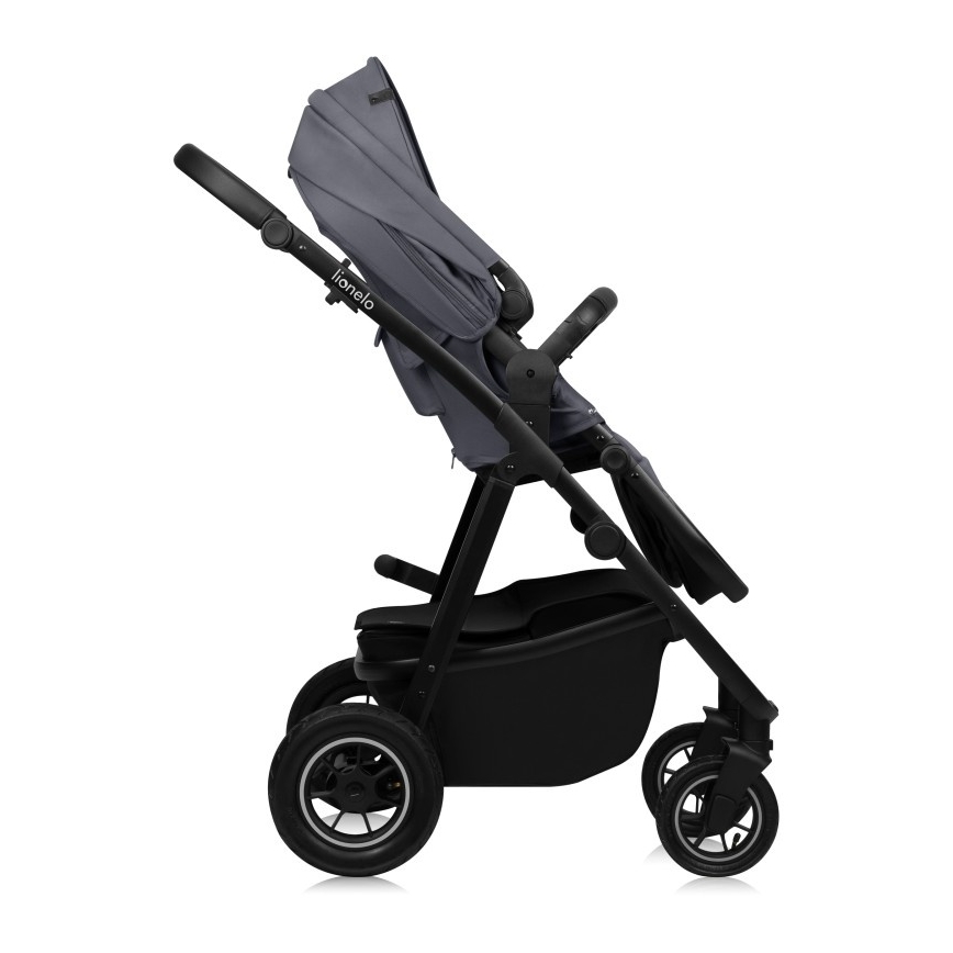 Lionelo - 3-in-1 Kombikinderwagen AMBER PLUS Grau Graphite