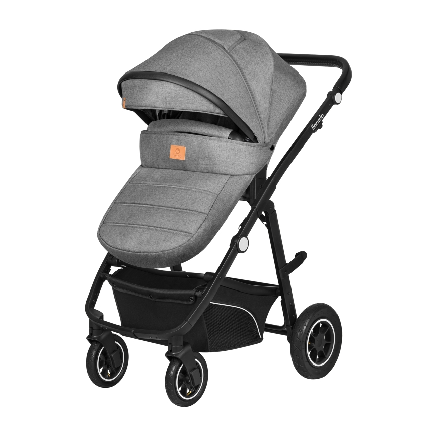 Lionelo - 3-in-1 Kombikinderwagen BIANKA Steingrau
