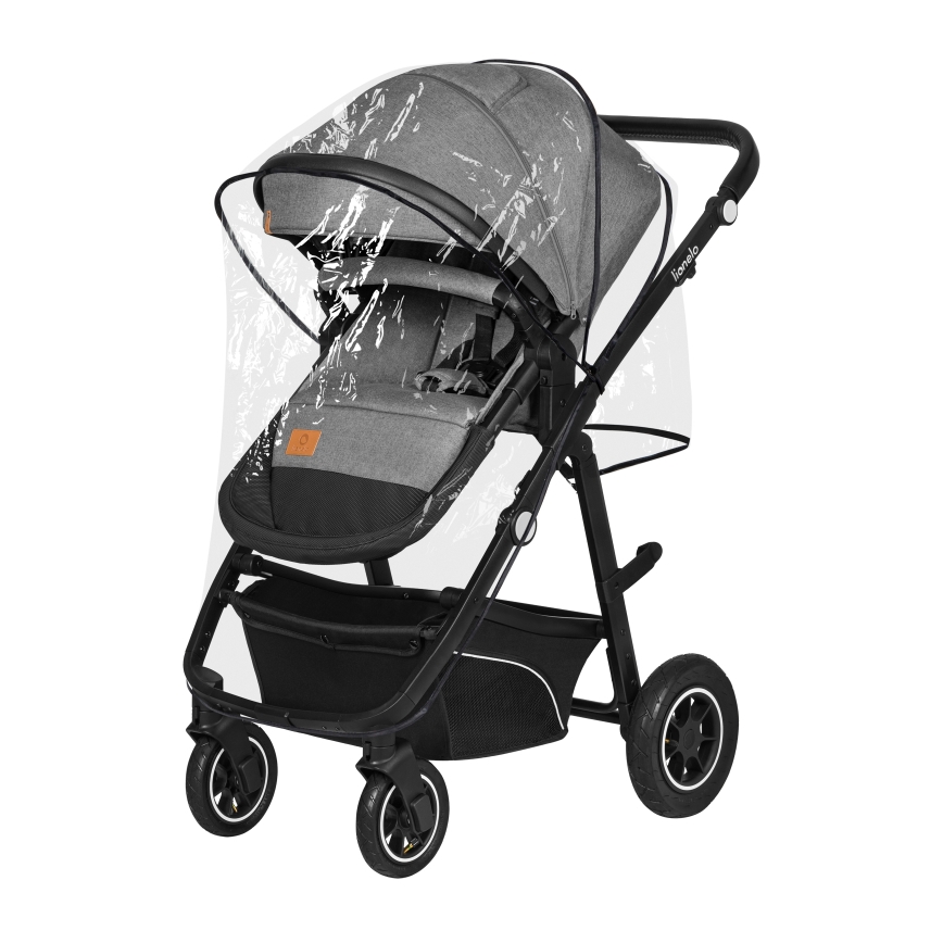 Lionelo - 3-in-1 Kombikinderwagen BIANKA Steingrau