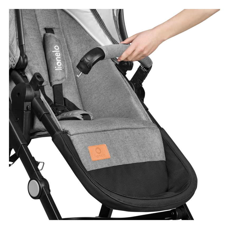 Lionelo - 3-in-1 Kombikinderwagen BIANKA Steingrau