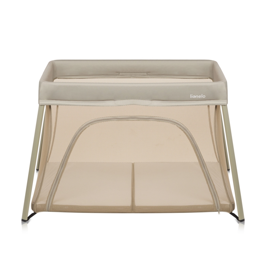 Lionelo - 3-in-1 Reisebett ALICE Beige/Olive