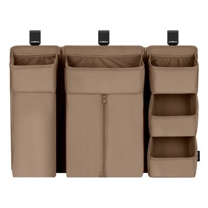 Lionelo - 3-in-1 SIDEPOCKET Organizer für das Babybett, Beige
