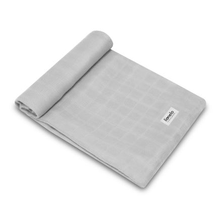 Lionelo - 3er-Set Bambus-Mulltücher 70x70 cm Regenbogen